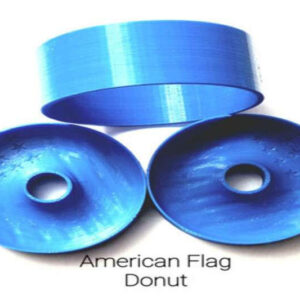 American Flag Donut BathBomb Bubble Dough Solid Shampoo 3D Mold [[product_type]] 19.67
