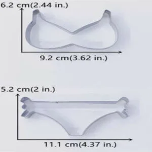 Bikini Cookie Cutter Mold Set [[product_type]] 6.56