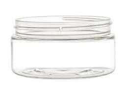Clear Low Profile PET Jars 8oz [[product_type]] 0