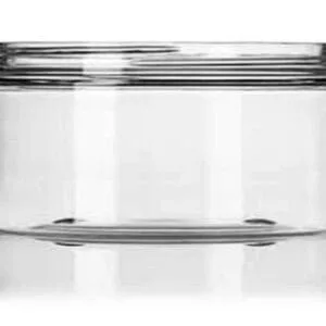 Clear Low Profile PET Jars 8oz [[product_type]] 0