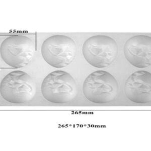 Gemstone Egg Mold Silicone 6 Cavity [[product_type]] 10.92