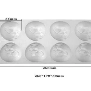 Gemstone Egg Mold Silicone 6 Cavity [[product_type]] 10.92