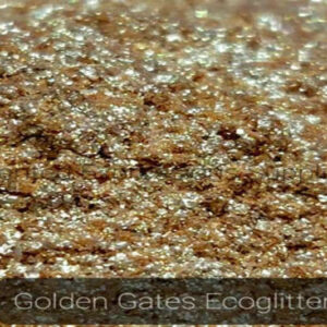 Eco-Friendly Golden Gates colored glitter