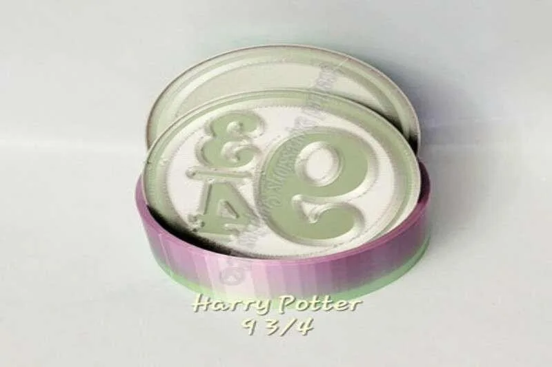 Harry Potter 9 3/4 Aroma Bead Freshie Solid Shampoo Bath Bomb 3D Mold [[product_type]] 19.67