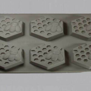 Honeycomb Bee Mold Silicone 6 Cavity [[product_type]] 10.92