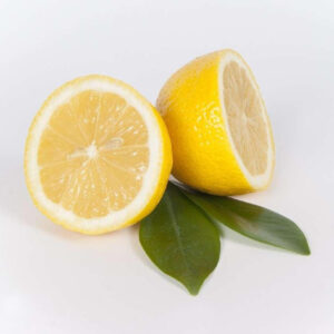 Two yellow lemons for oil