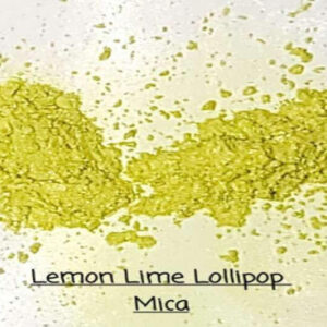 Yellow Green Lemon Lime Lollipop Mica Powder