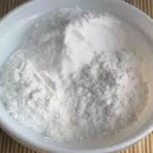 Bowl of white Magnesium Oxide Powder