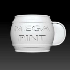 Mega Pint Bath Bomb 3D Mold [[product_type]] 21.85