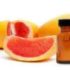 Pink Grapefruit Essential Oil in a glass jar