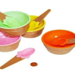 Plastic Bubble Scoop Bowls w/ Spoon [[product_type]] 1.92