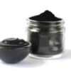 Activated Charcoal Powder in Glass Jar