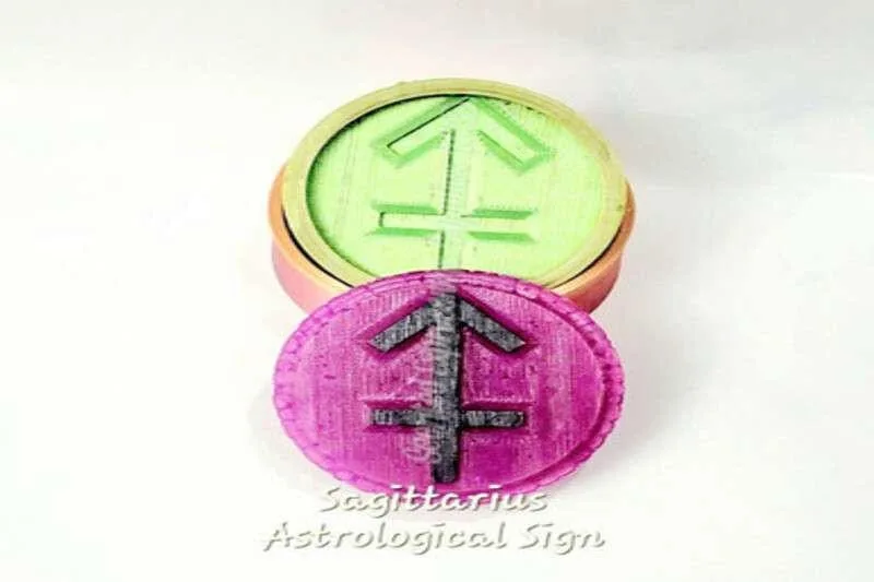 Sagittarius Astrological Sign Aroma Bead Freshie Solid Shampoo Bath Bomb 3D Mold [[product_type]] 19.67