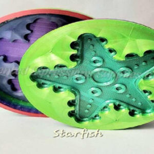 Starfish Bubble Dough Solid Shampoo 3D Mold [[product_type]] 19.67