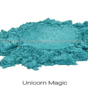 Teal colored Unicorn Magic Mica Powder