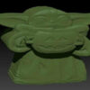 Yoda Halloween Bath Bomb Solid Shampoo 3D Mold [[product_type]] 21.85
