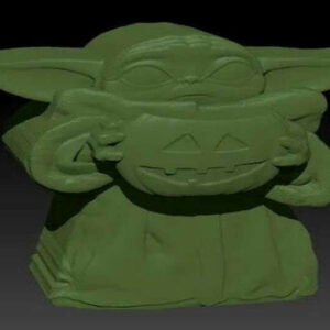 Yoda Halloween Bath Bomb Solid Shampoo 3D Mold [[product_type]] 21.85